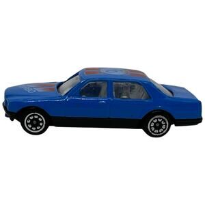 Vintage Blue TURBO #9 Racing Toy Car